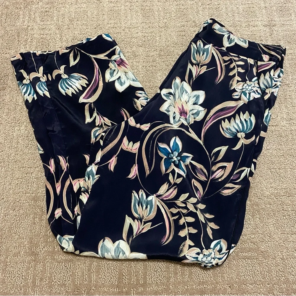 {Kachel | Anthropologie} Percy Floral Pants ~ Size 6 - Picture 6 of 16